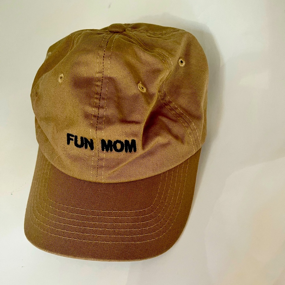 Brown 'Fun Mom' Baseball Cap